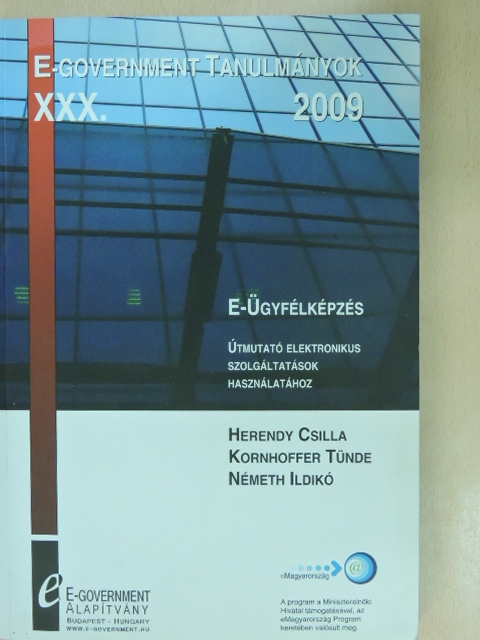 Herendy Csilla - E-Ügyfélképzés - CD-vel [antikvár]