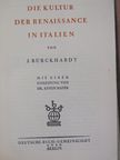Jacob Burckhardt - Die Kultur der Renaissance in Italien [antikvár]