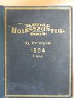 Farkas István - Magyar Uriasszonyok Lapja 1934. (nem teljes évfolyam) [antikvár]