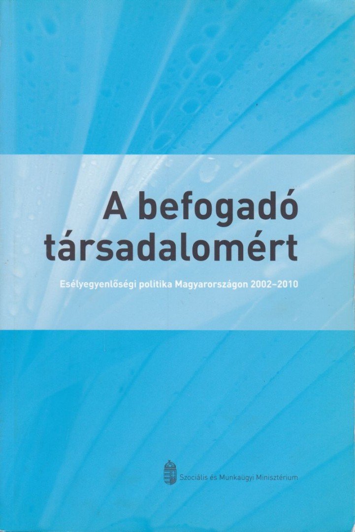 Szále László - A befogadó társadalomért [antikvár]