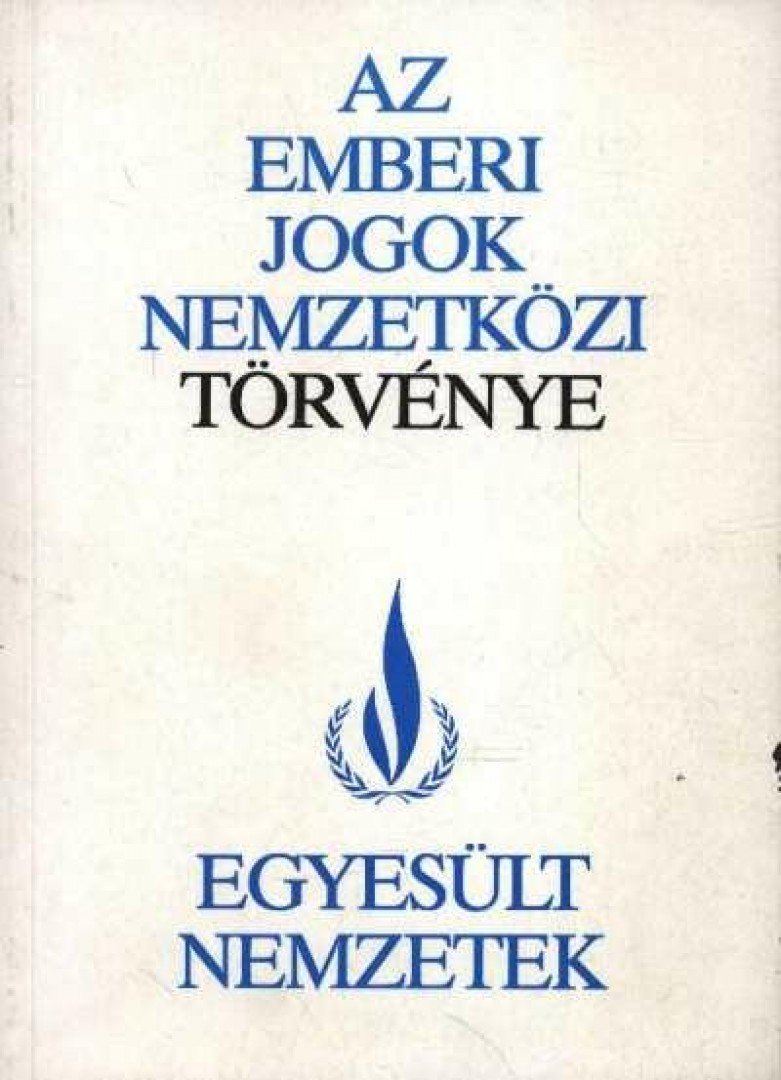 Az emberi jogok nemzetközi törvénye [antikvár]