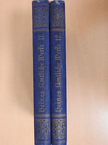 Heinrich Heine - Heinrich Heines Sämtliche Werke in zwölf Bänden 11-12. (gótbetűs) [antikvár]