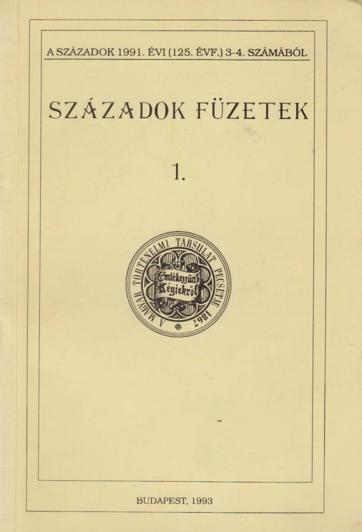 Varga J. János, Kalmár János - Századok füzetek 1. [antikvár]