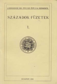 Varga J. János, Kalmár János - Századok füzetek 1. [antikvár]