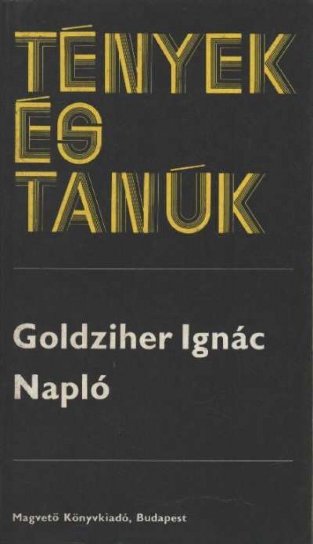 Goldziher Ignác - Napló [antikvár]