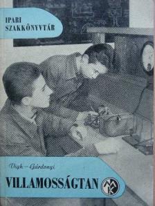 Gárdonyi Jenő - Villamosságtan [antikvár]