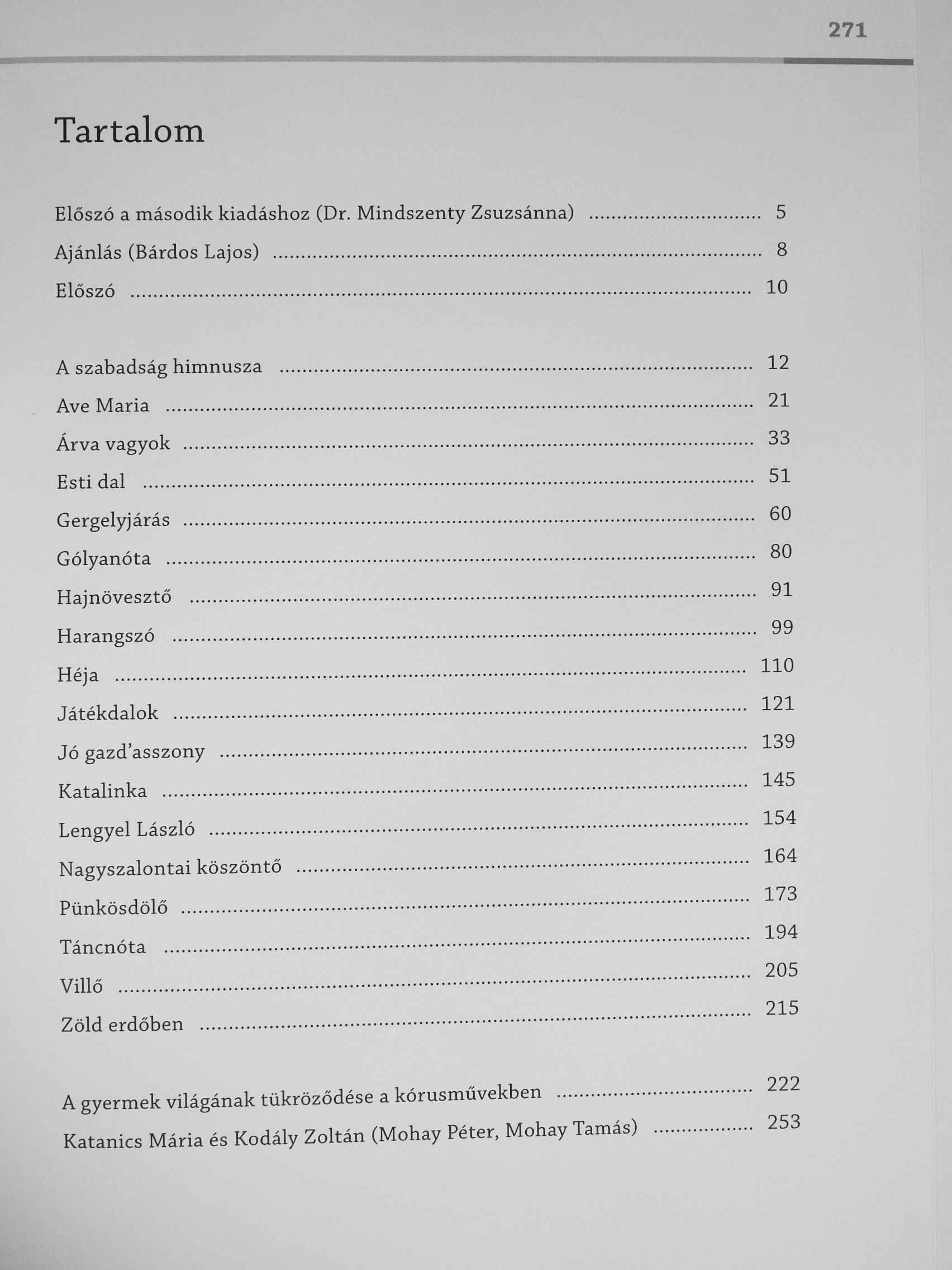 Kodály Zoltán - Válogatás Kodály kórusműveiből [antikvár]
