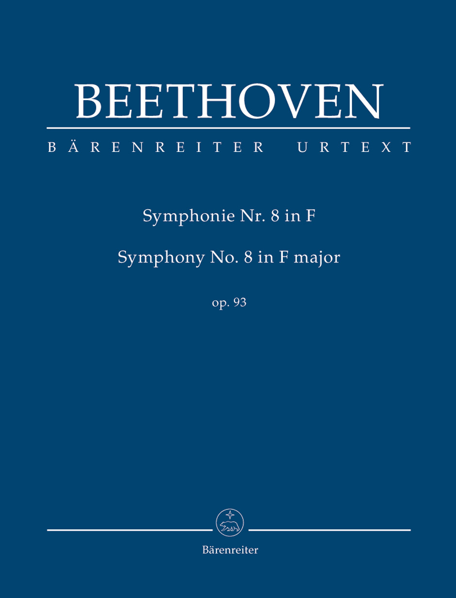 BEETHOVEN - SYMPHONIE NR. 8 IN F OP.93, URTEXT STUDIENPARTITUR