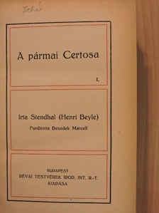 Henri Beyle - A pármai Certosa I-II. [antikvár]