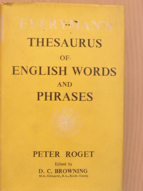 Peter Roget - Everyman's Thesaurus of English Words and Phrases [antikvár]