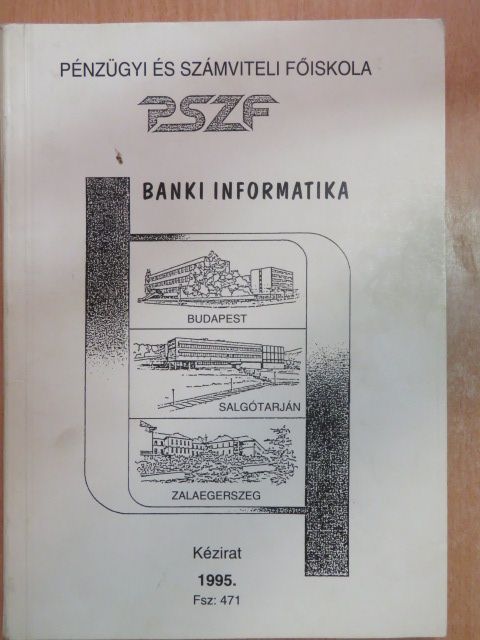 Dr. Zétényi Zsoltné - Banki informatika [antikvár]