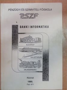 Dr. Zétényi Zsoltné - Banki informatika [antikvár]
