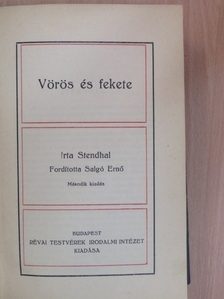 Henri Beyle Stendhal - Vörös és fekete [antikvár]