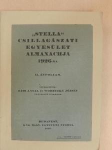 Gróh Gyula - "Stella" Csillagászati Egyesület Almanachja 1926-ra [antikvár]