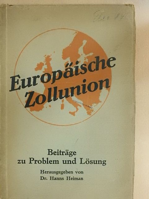 Europäische Zollunion [antikvár]