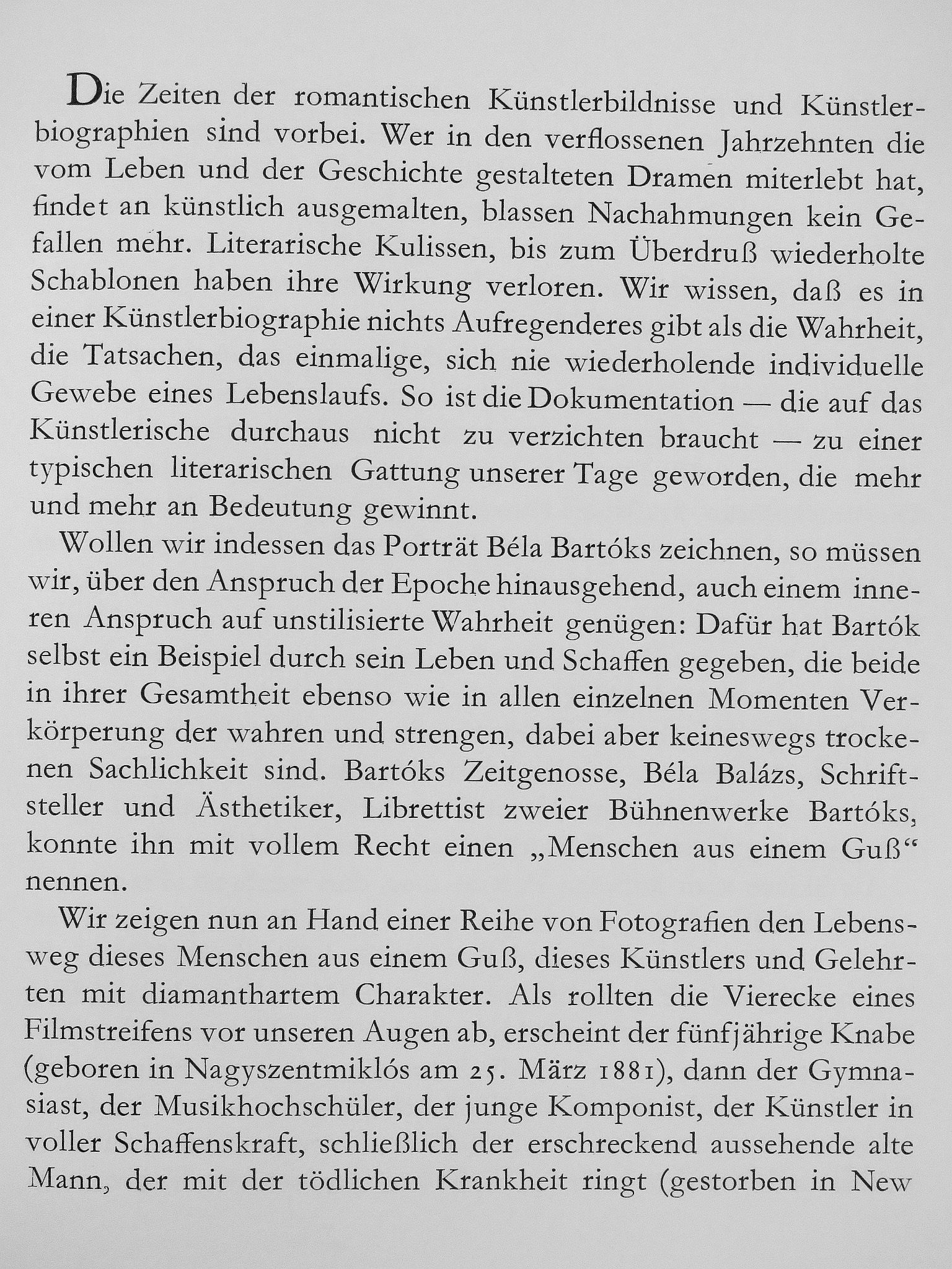 Béla Bartóks Leben in Bildern [antikvár]