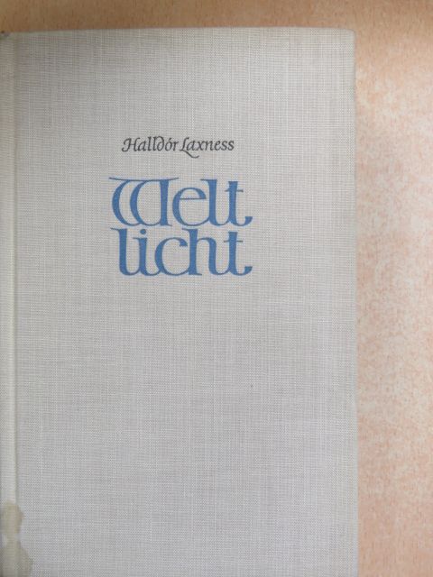 Halldór Laxness - Weltlicht [antikvár]
