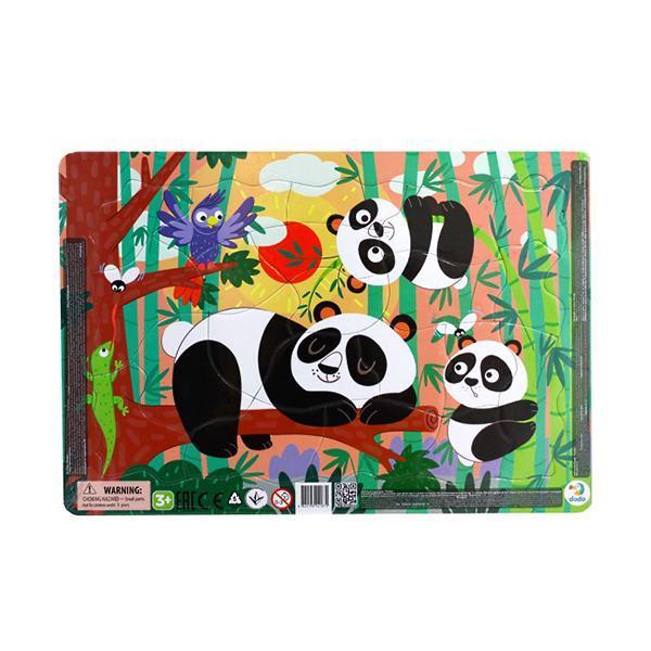 DODO - DODO KERETES PUZZLE PANDÁK 21 DB 3+