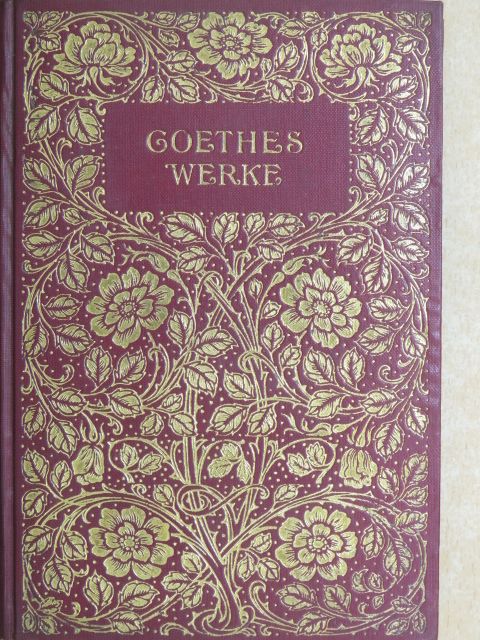 J. W. Goethe - Goethes Werke 20. (gótbetűs) [antikvár]