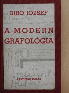 Biró József - A modern grafológia [antikvár]