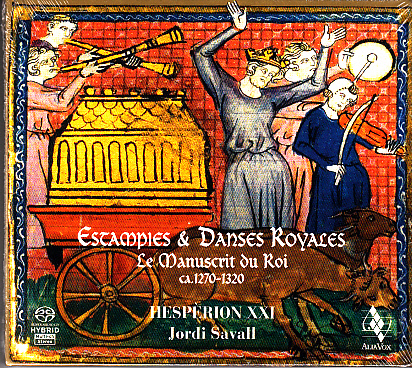 ESTAMPES & DANSES ROYALES - LE MANUSCRIT DU ROI 1270-1320 SACD SAVALL