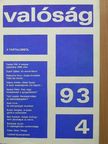 Bakos Margit - Valóság 1993. április [antikvár]