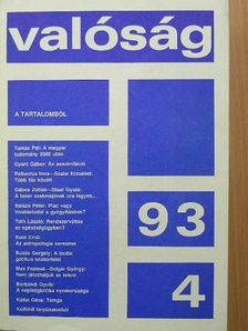 Bakos Margit - Valóság 1993. április [antikvár]