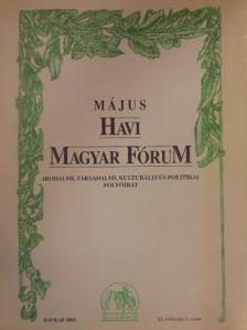 Angyal János - Havi Magyar Fórum 2003. május [antikvár]