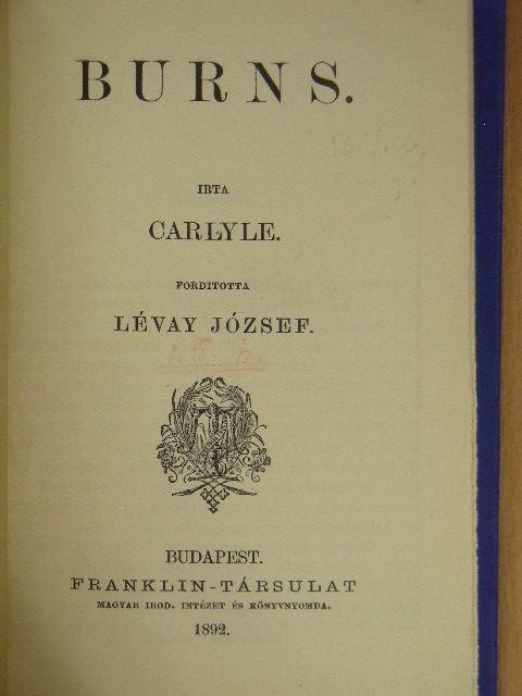 Carlyle - Burns/Scott Walter/A gyémánt nyakláncz [antikvár]