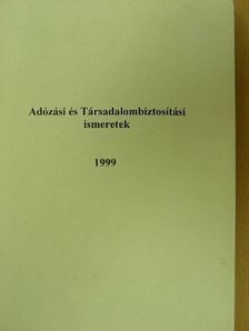 Adózási és Társadalombiztosítási ismeretek [antikvár]