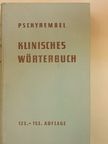 Prof. dr. Willibald Pschyrembel - Klinisches Wörterbuch [antikvár]