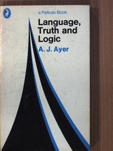 A. J. Ayer - Language, Truth and Logic [antikvár]