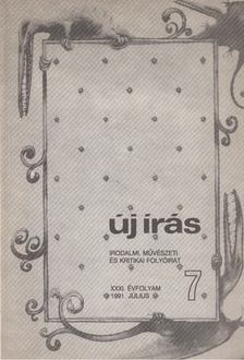Juhász Ferenc (főszerk.) - Új Írás 1991/7. [antikvár]