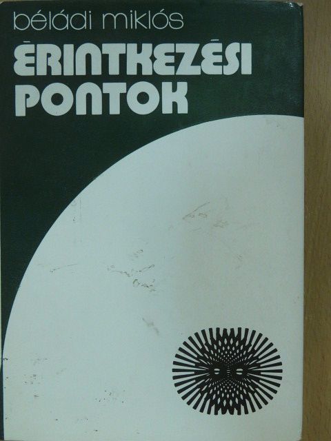 Béládi Miklós - Érintkezési pontok (dedikált példány) [antikvár]