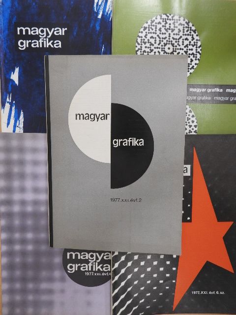 Benyák Ferenc - Magyar Grafika 1977. (nem teljes évfolyam) [antikvár]