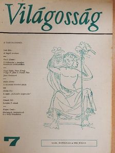 Bálint Mária - Világosság 1982. július [antikvár]