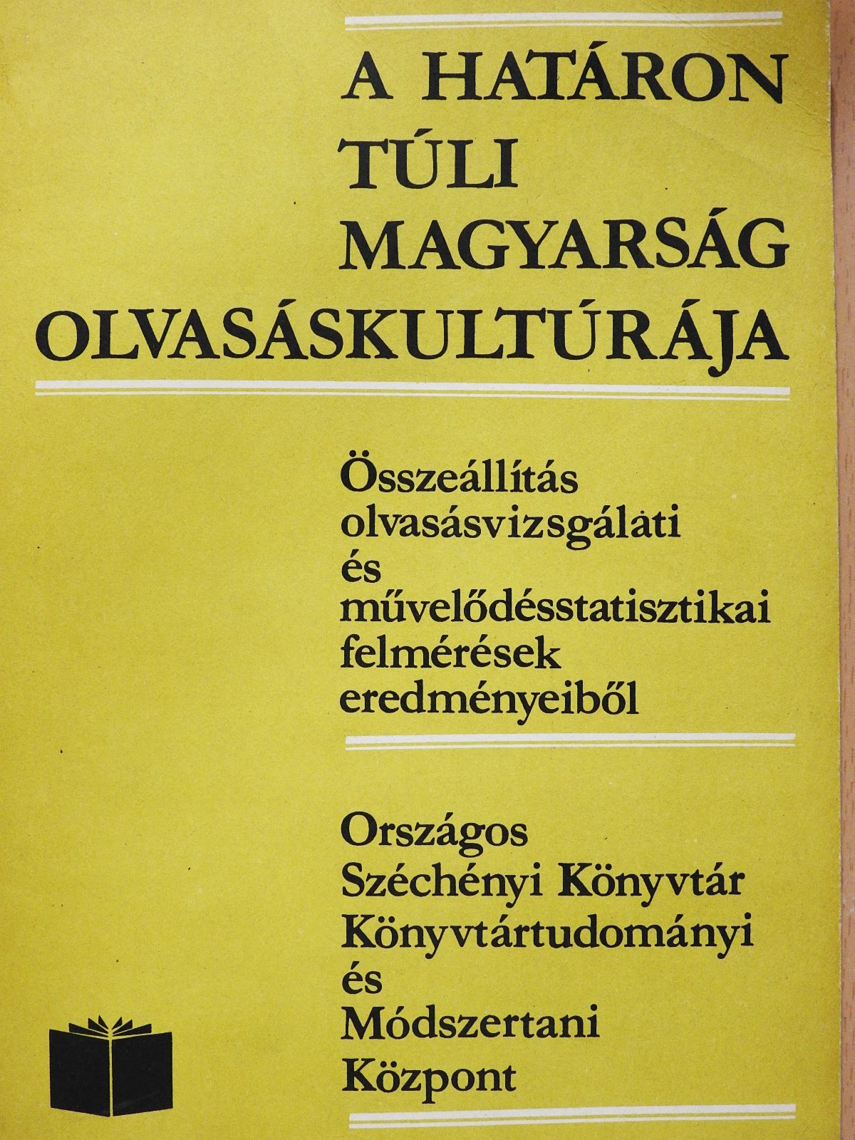 A határon túli magyarság olvasáskultúrája (dedikált példány) [antikvár]