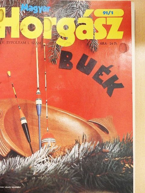 Nacsa Mihály - Magyar Horgász 1991-1992. január-december [antikvár]