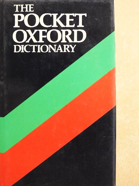 The Pocket Oxford Dictionary of Current English [antikvár]