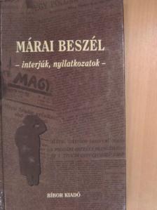 Márai Sándor - Márai beszél [antikvár]