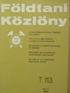 Dr. Dudich E. - Földtani Közlöny 1983/2. [antikvár]