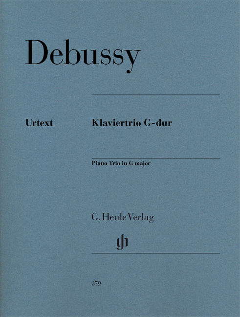 DEBUSSY - KLAVIERTRIO G-DUR. ERSTAUSGABE (STIMMEN)