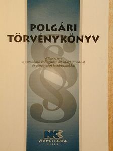 Polgári törvénykönyv [antikvár]