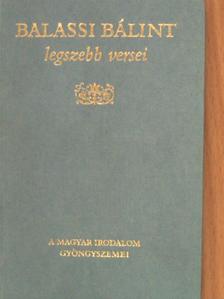 Balassi Bálint - Balassi Bálint legszebb versei [antikvár]
