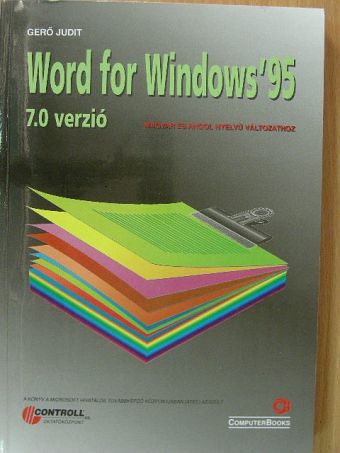 Gerő Judit - Word for Windows '95 [antikvár]