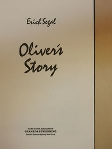 Erich Segal - Oliver's Story [antikvár]