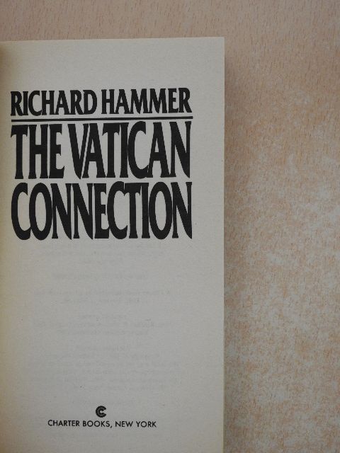 Richard Hammer - The Vatican Connection [antikvár]