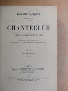 Edmond Rostand - Chantecler/Cyrano de Bergerac [antikvár]