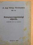 Kényszeregyességi eljárás [antikvár]