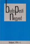 Berkovits György, Gerő András (főszerk.) - Budapesti Negyed 1995. tél [antikvár]